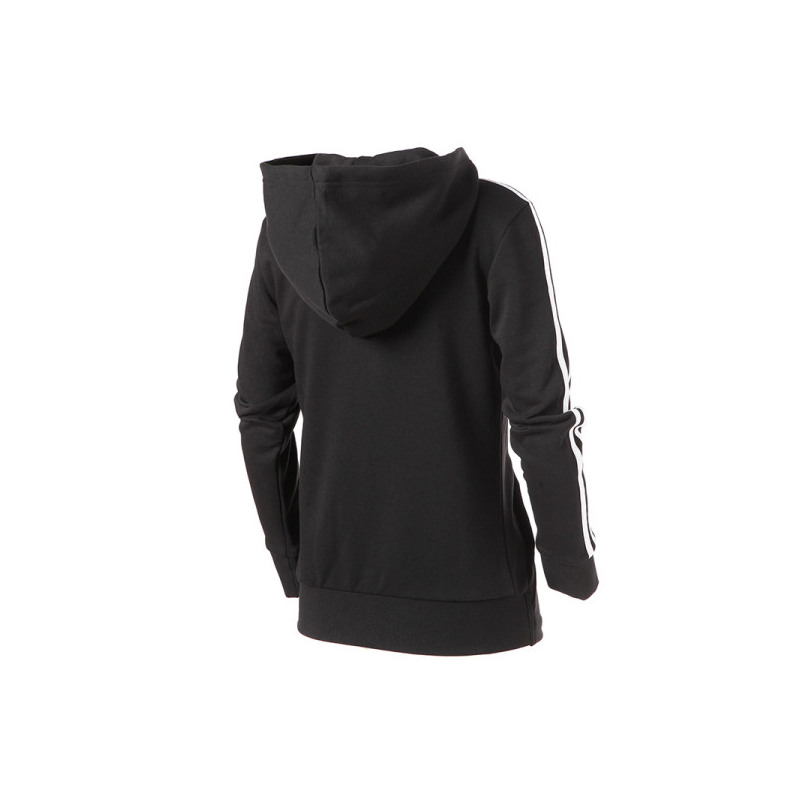 【自营】adidas阿迪达斯女子夹克外套连帽针织休闲运动服S97065 L S97065黑+白