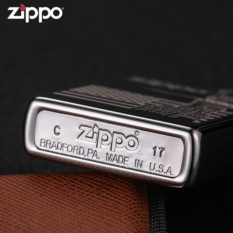 ZIPPO 防风打火机 芝宝原装正版 自由女神像镜面煤油火机