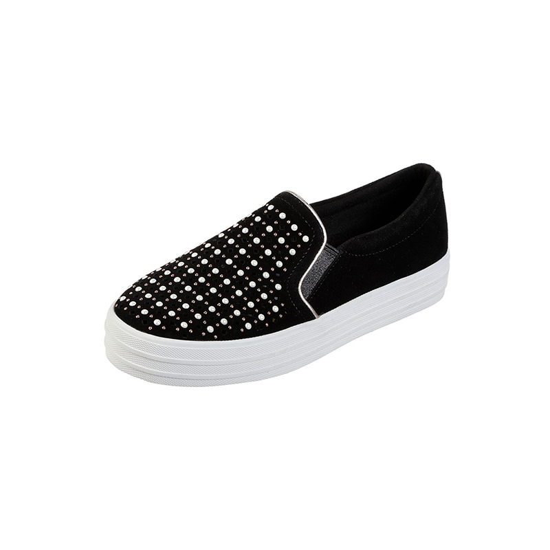 Skechers斯凯奇女鞋舒适时尚一脚蹬懒人鞋休闲板鞋669