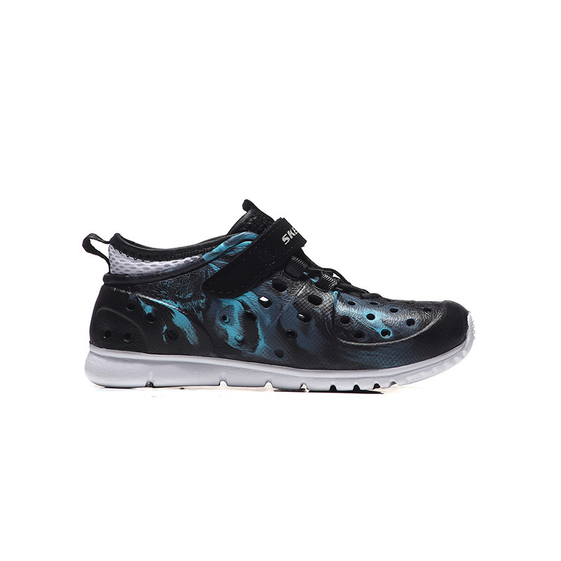 Skechers斯凯奇男婴童休闲鞋时尚低帮轻便运动鞋92811N 92811N/BKLB+浅 /125