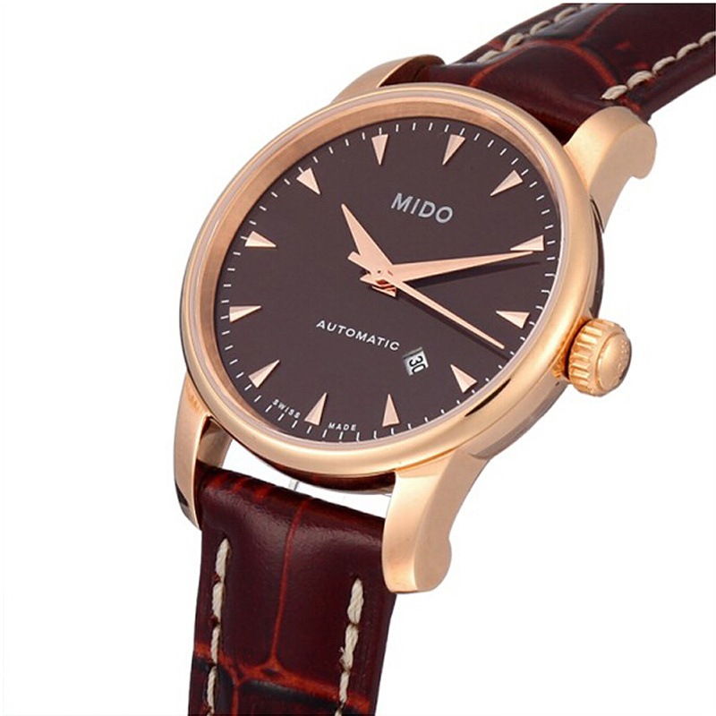 mido美度贝伦赛丽ii系列皮带自动机械女表m76003178
