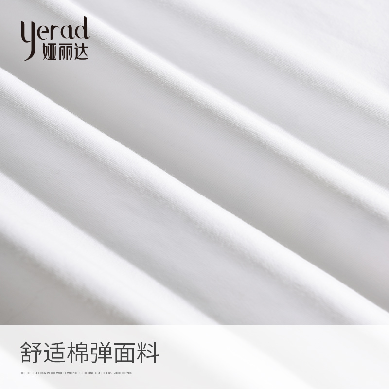 娅丽达女装长袖T恤女2019秋季新款圆领宽松韩版秋衣内搭打底衫I7022