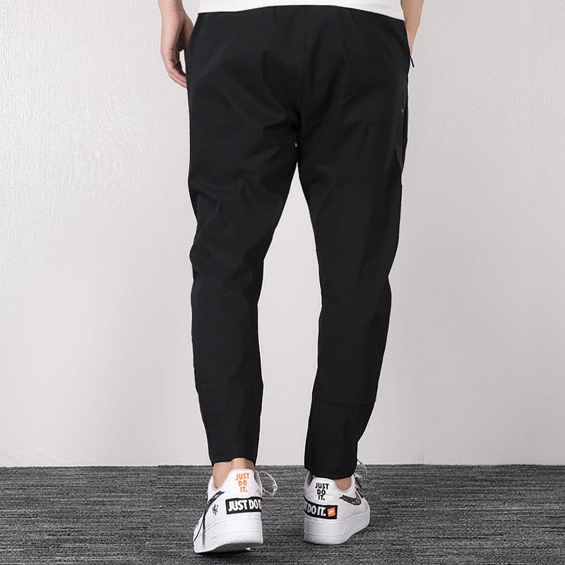 Nike耐克男子冬季运动裤休闲跑步梭织收口长裤927992-010图片