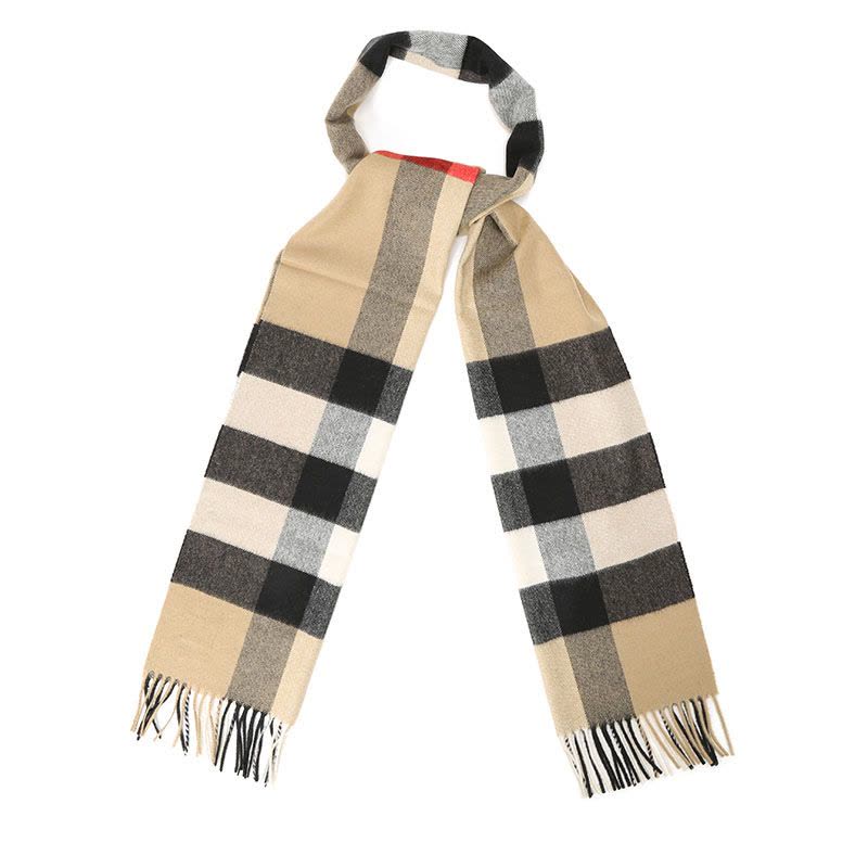 博柏利 BURBERRY 围巾 经典格纹毛质织物 男女同款围巾丝巾披肩 8018175图片