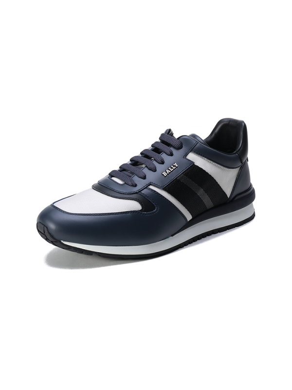 BALLY 巴利 男士织物配皮系带休闲运动鞋 ASTAR T