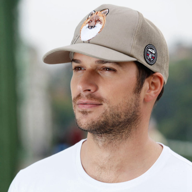 快乐狐狸actionfox运动户外男女动物图案时尚潮流卡车棒球鸭舌帽3674