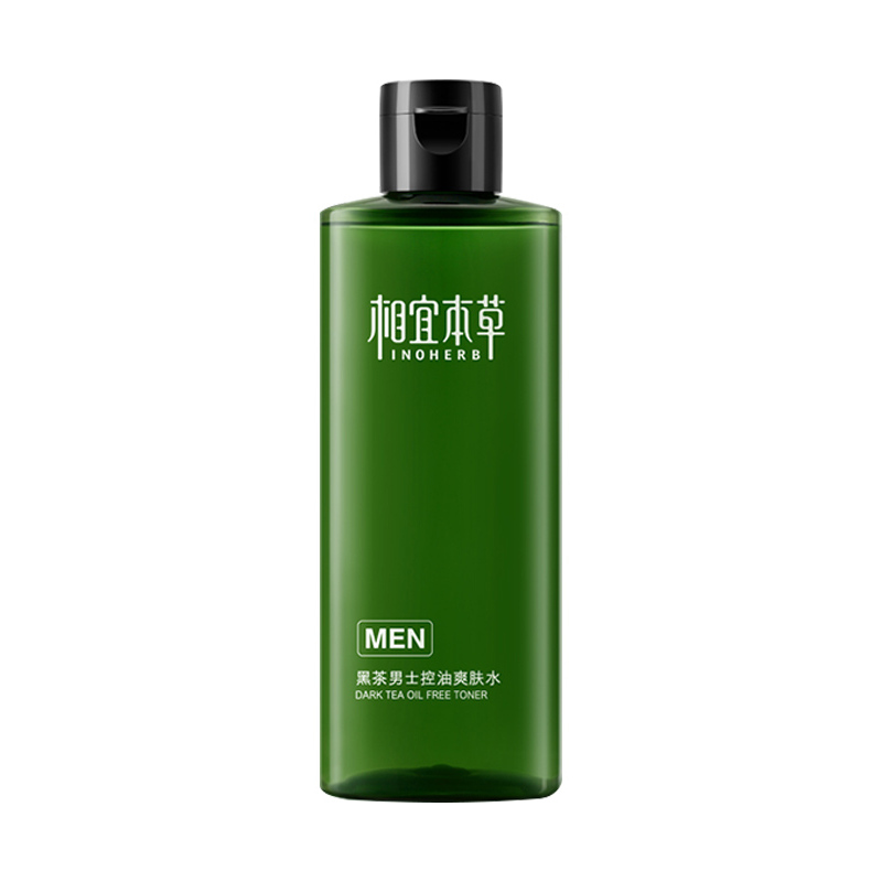 相宜本草 黑茶男士控油爽肤水200ml