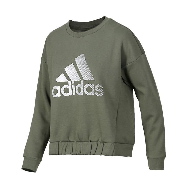 ADIDAS阿迪达斯女子上衣卫衣长袖休闲运动圆领套头衫DX7200图片