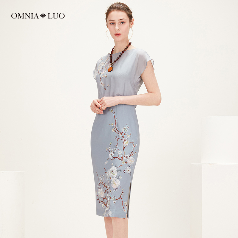 服装鞋帽>女装>连衣裙>欧柏兰奴(omnialuo)>欧柏兰奴(omnialuo)连衣裙