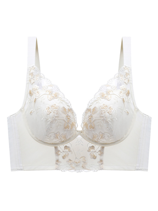 Ceba调整型内衣女夏薄款小胸聚拢收副乳文胸院防下垂大胸显小胸罩