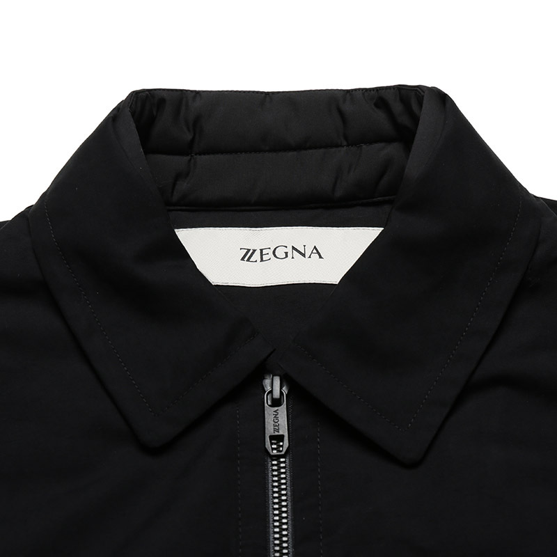 杰尼亚zzegna男士棉锦纶薄款棉服夹克上衣外套vy034zz070