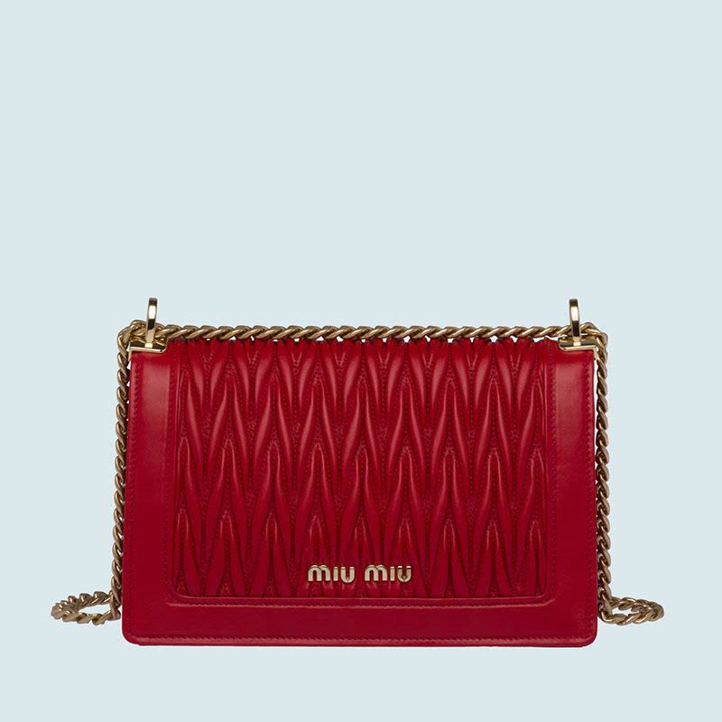 【预定】MIU MIU/缪缪 MATELASS? 单肩包 5BD083 YOO图片