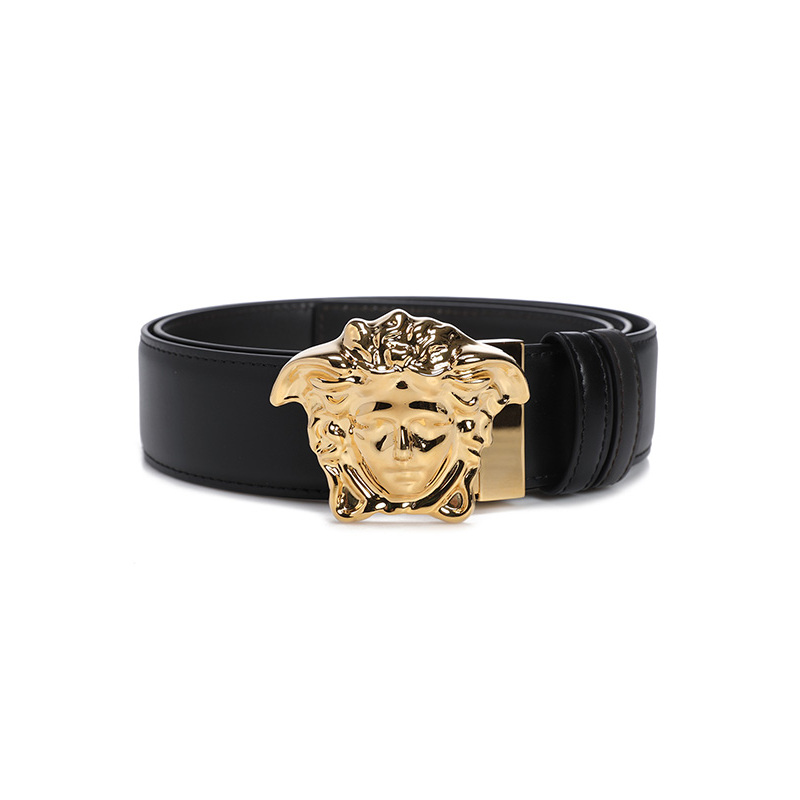 19ss新品 范思哲/VERSACE 男士皮带 美杜莎logo腰带 牛皮革 意大利进口