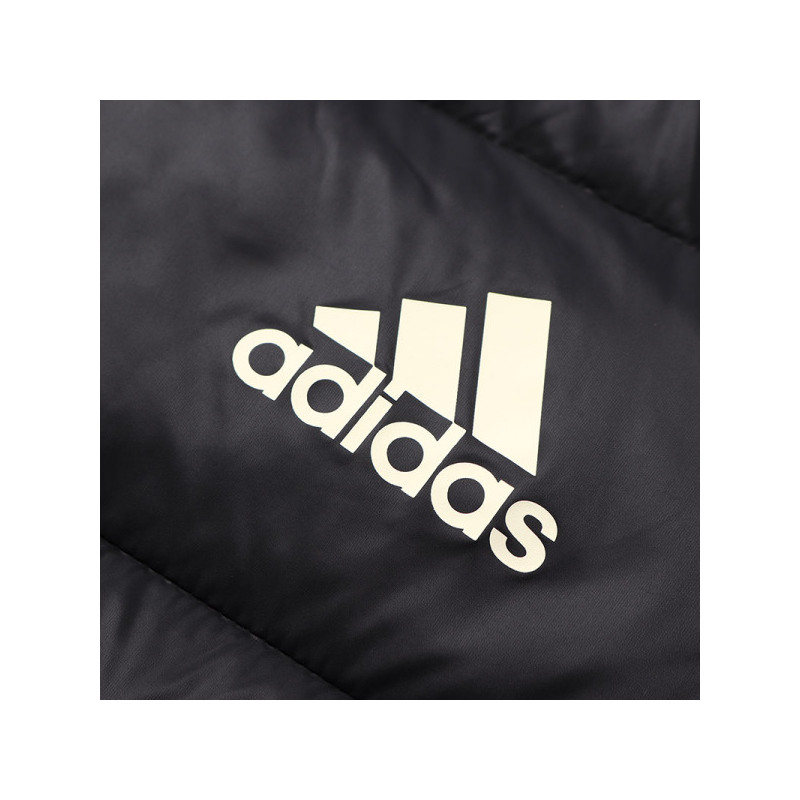 adidas男装服羽绒服皇马外套夹克保暖休闲运动服CY6110 L CY6110黑色