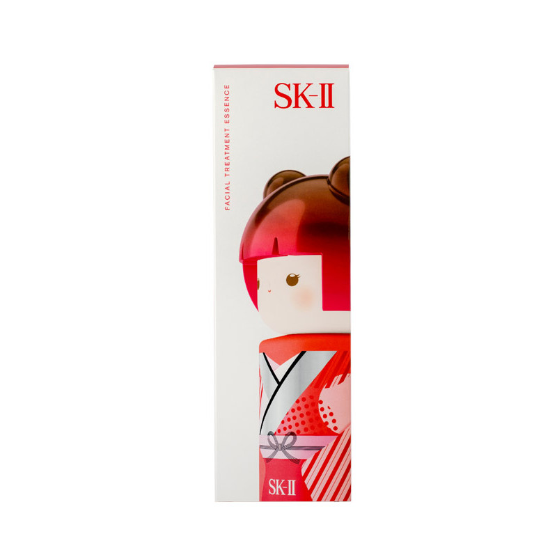 【国内专柜】SKII护肤精华露 230ml（红色) 和风娃娃限定版