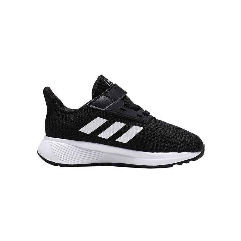 adidas阿迪达斯童男女婴童鞋魔术贴休闲运动鞋BC0824 BC0824黑+白 23/适合脚长130mm