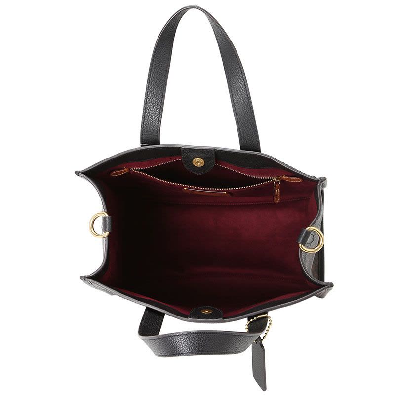 COACH 蔻驰 TOTE包 女士单肩 手提包马车印花织物89143图片