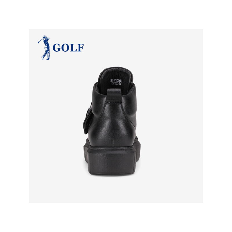 GOLF/高尔夫高帮鞋男时尚潮流轻质休闲雪地靴男厚底棉鞋增高男靴