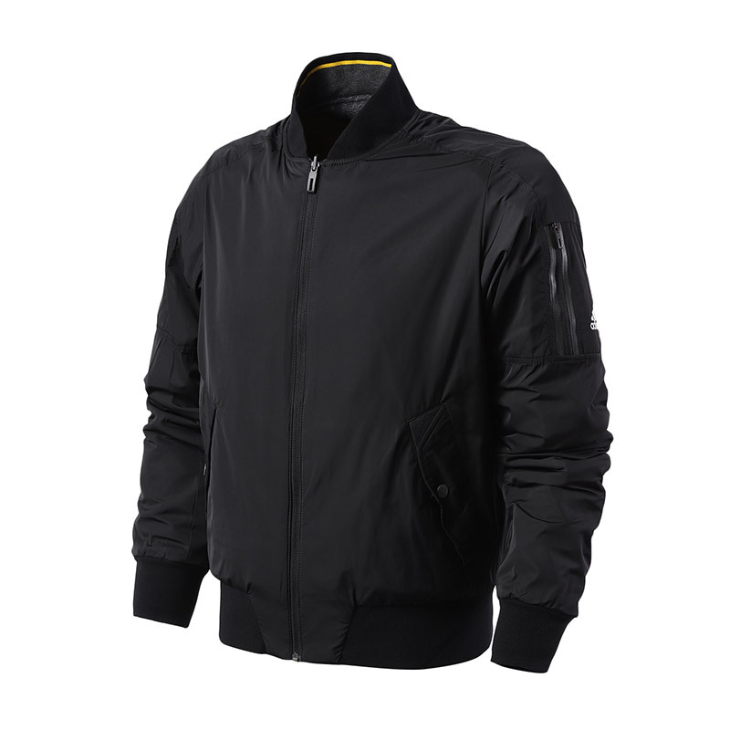 【自营】adidas阿迪达斯男子外套夹克防风服休闲运动服BQ5586 L BQ5586黑色