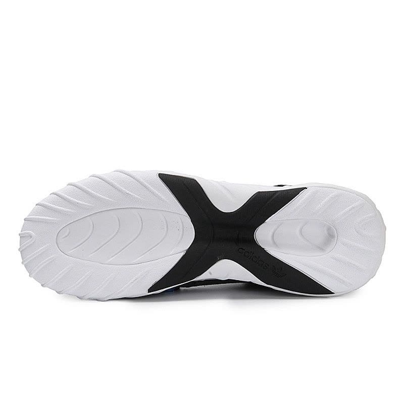 adidas阿迪达斯三叶草春季中性高帮袜套舒适轻便运动休闲鞋CQ0973图片
