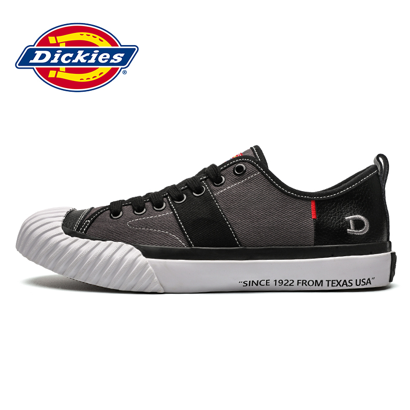 DICKIES男鞋2019春季新款帆布鞋男士低帮休闲鞋学生板鞋潮191M50LXS09