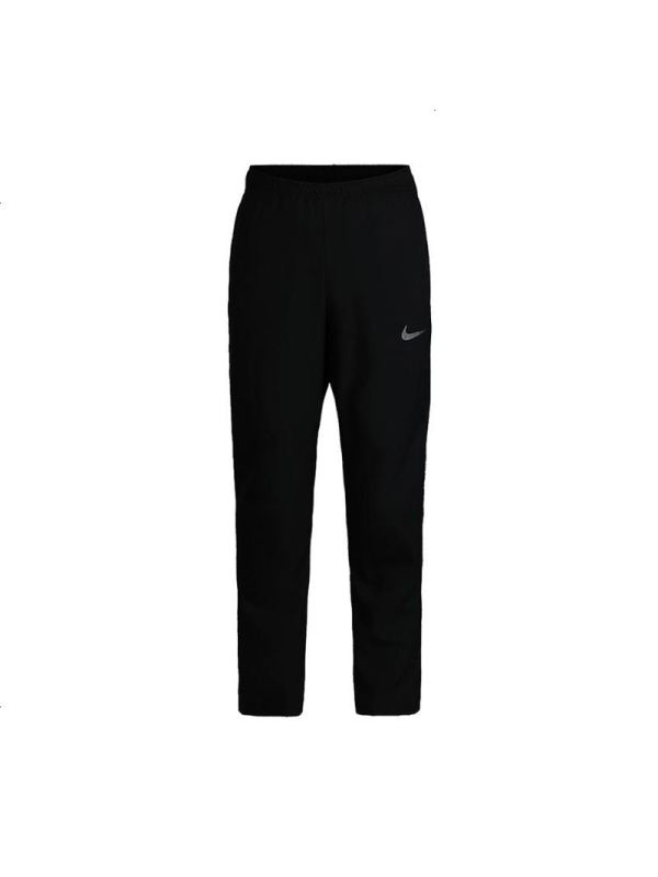 NIKE耐克运动裤男 2018新款跑步训练宽松透气直筒长裤927381-010