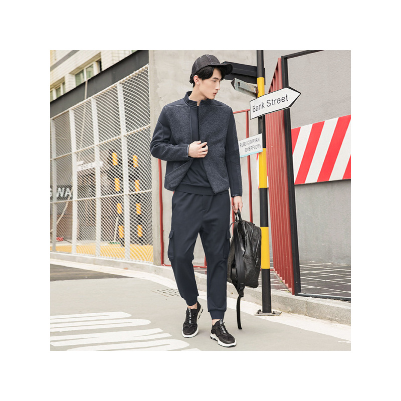 柒牌SEVEN男装男棉衣冬男士棉服保暖休闲棉服青年拼接个性外套