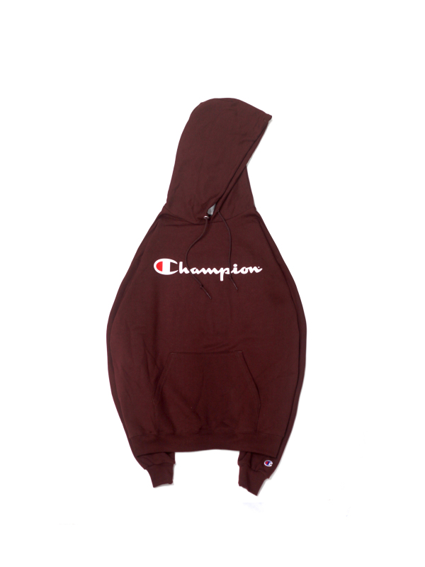 champion 冠军经典草写印花logo情侣款卫衣GDCA7347A-MR