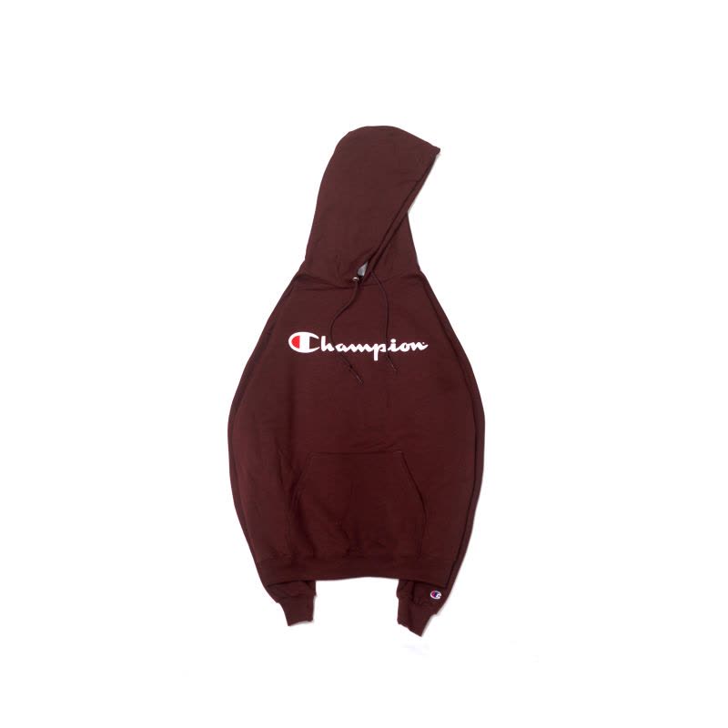 champion 冠军经典草写印花logo情侣款卫衣GDCA7347A-MR图片