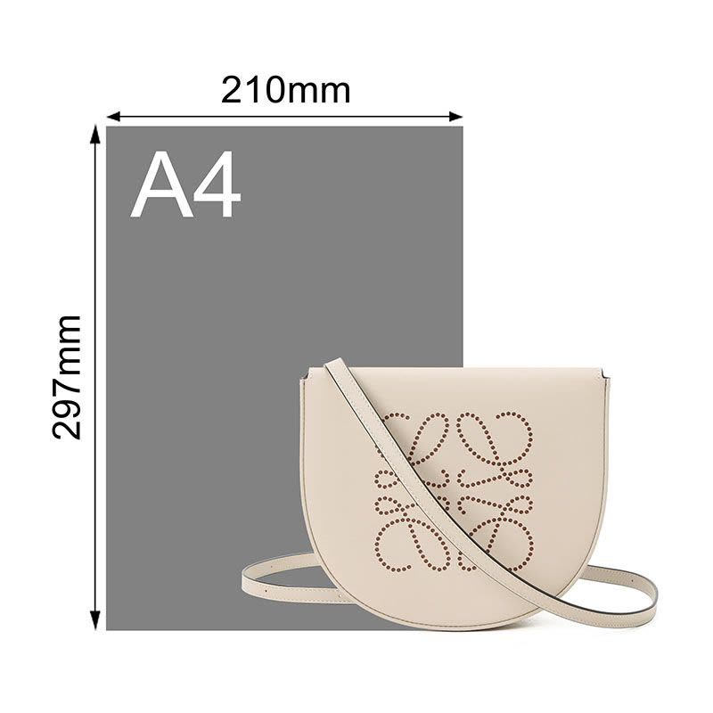 LOEWE HEEL 马鞍包 方型LOGO徽标 A661V01X10图片