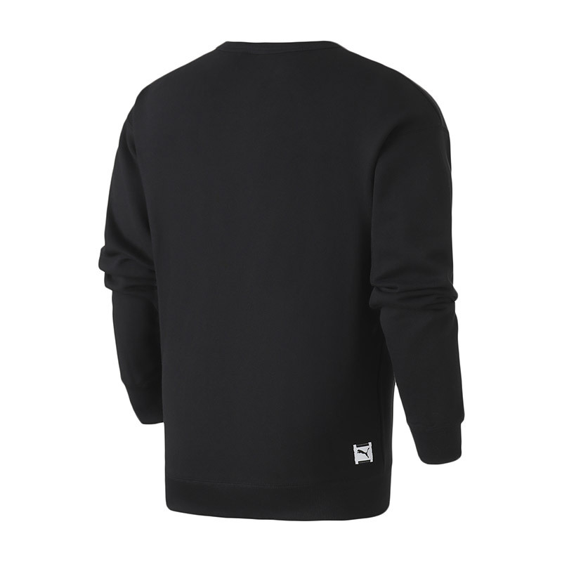 PUMA彪马男装运动服休闲服圆领卫衣579104 L 57910401黑色