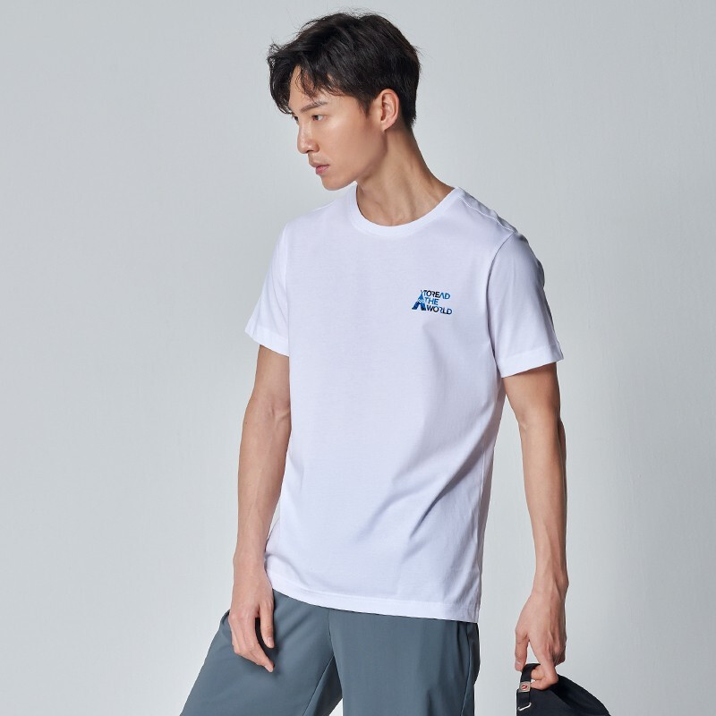 探路者（TOREAD）户外男式圆领运动休闲短袖T恤TAJI81707