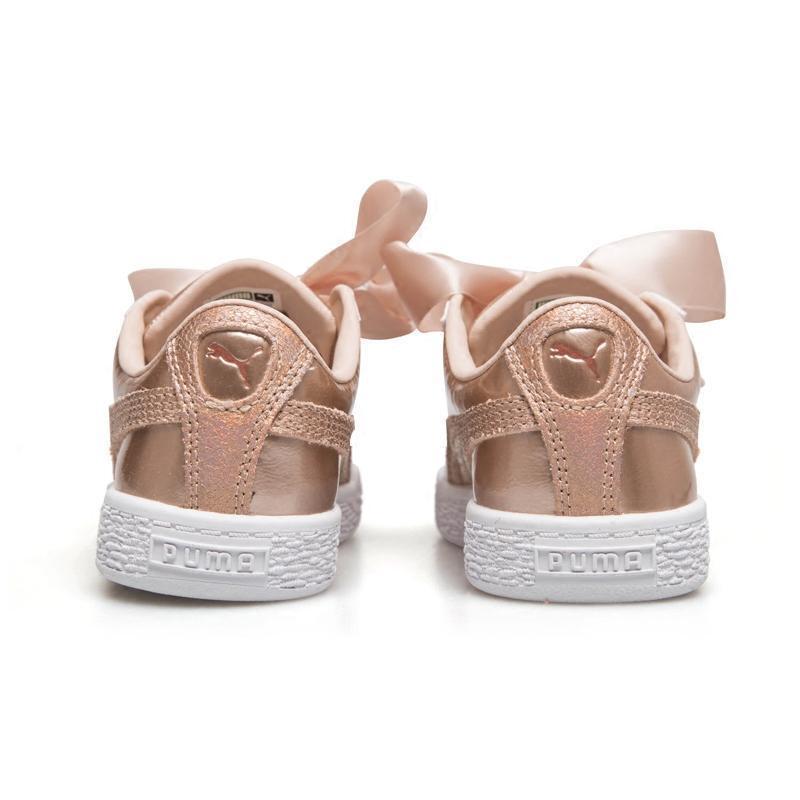 彪马PUMA BASKET HEART LUNAR 女童蝴蝶结休闲板鞋 运动鞋女鞋