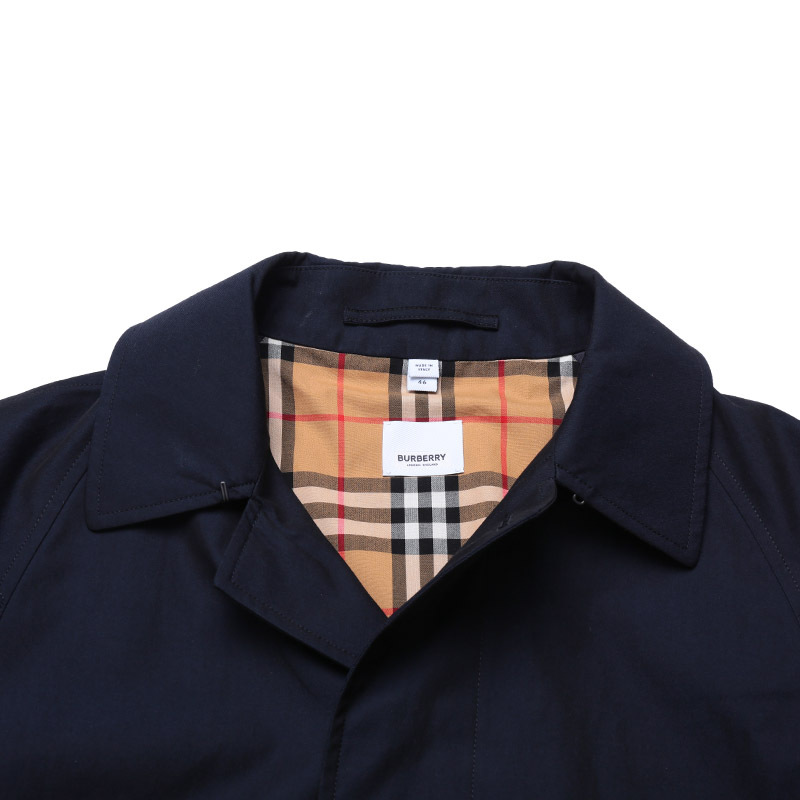 博柏利burberry男款棉质中长款风衣大衣外套8065463