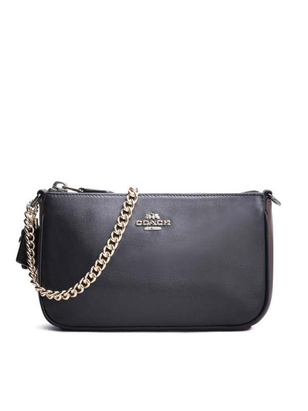 COACH/蔻驰 女包马车徽标链条手拎包 24110