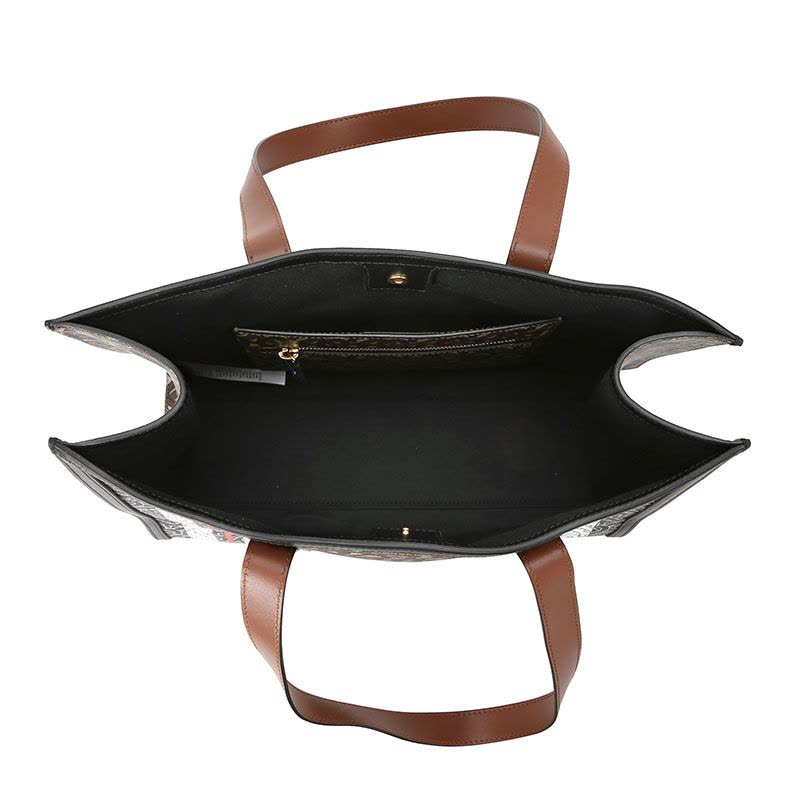 预售BURBERRY TB LOGO TB专属标识 条纹相拼 单肩包托特包8019383图片