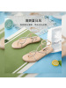 St&Sat/星期六一字带甜美中空平底夹趾凉鞋SS02115251