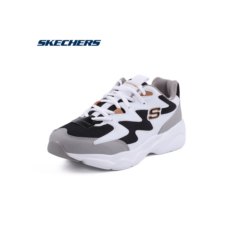 Skechers斯凯奇女鞋秋冬季新款运动鞋D’LITES熊猫鞋时尚复古厚底增高休闲鞋88888105