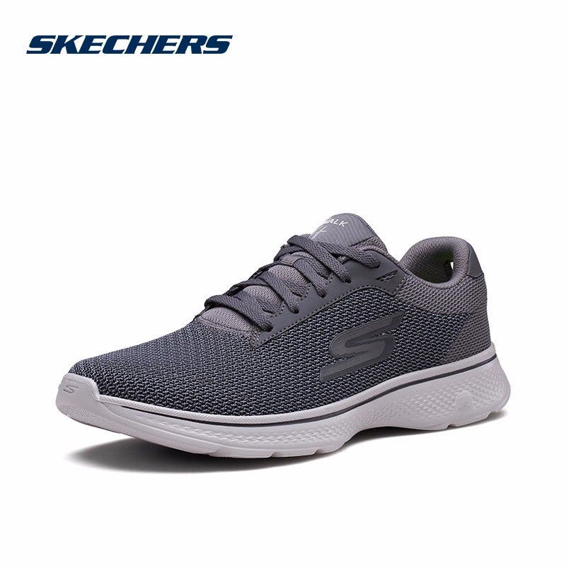 Skechers斯凯奇男鞋休闲鞋轻质缓震舒适耐磨健步鞋时尚运动鞋跑步鞋54156图片