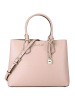 MICHAEL KORS 迈克·科尔斯 MK女包 ADELE系列粉色皮质女士手提单肩包