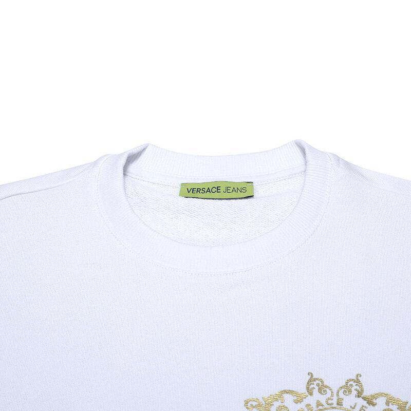 Versace JEANS 范思哲 男士棉质圆领长袖运动衫卫衣 B7GTA7FO 36604