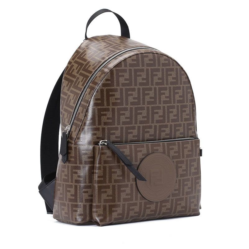 Fendi FF印花 双肩包 7VZ042图片