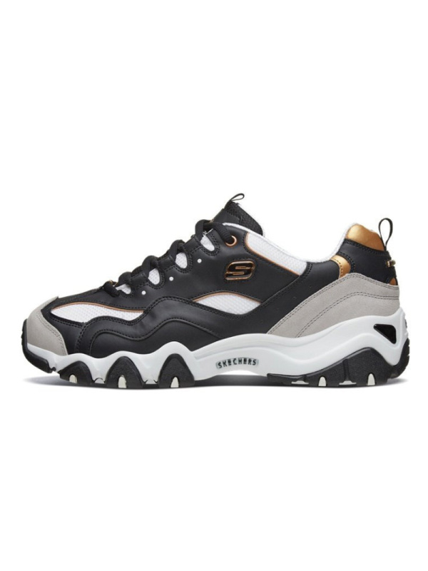 SKECHERS(斯凯奇)D’lites 2.0春季男子休闲鞋666106-BKGD