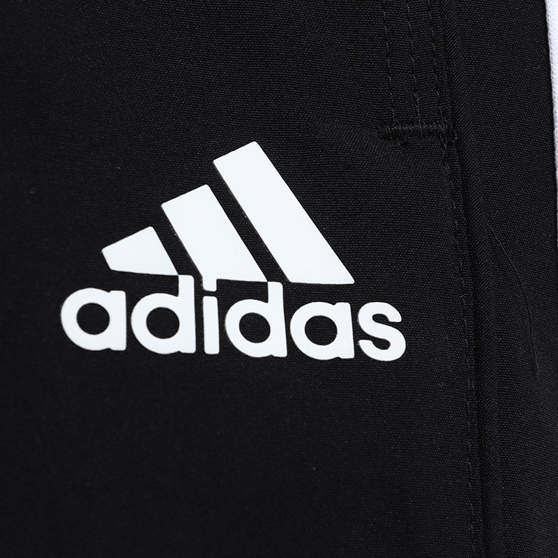 Adidas/阿迪达斯 男裤休闲运动透气跑步训练短裤男士系带运动中裤／短裤