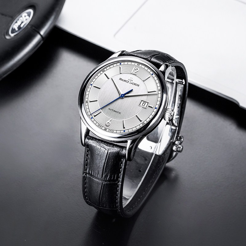 艾美mauricelacroix腕表典雅系列自动机械男士手表lc6098ss001120