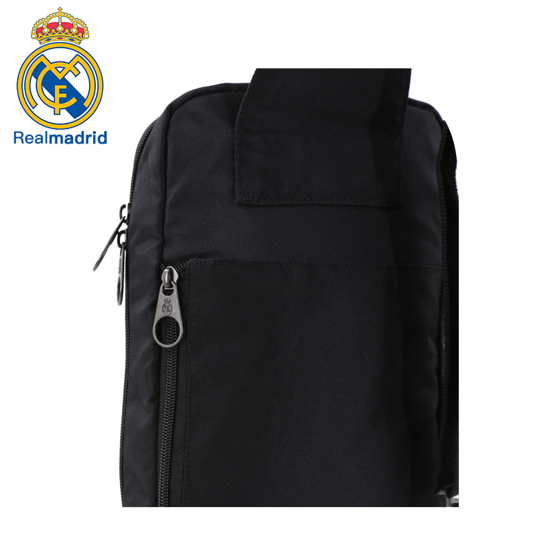 皇家马德里Realmadrid官方正品时尚男女士多功能大容量书包运动户外训练商旅旅行双肩挎包背包黑色