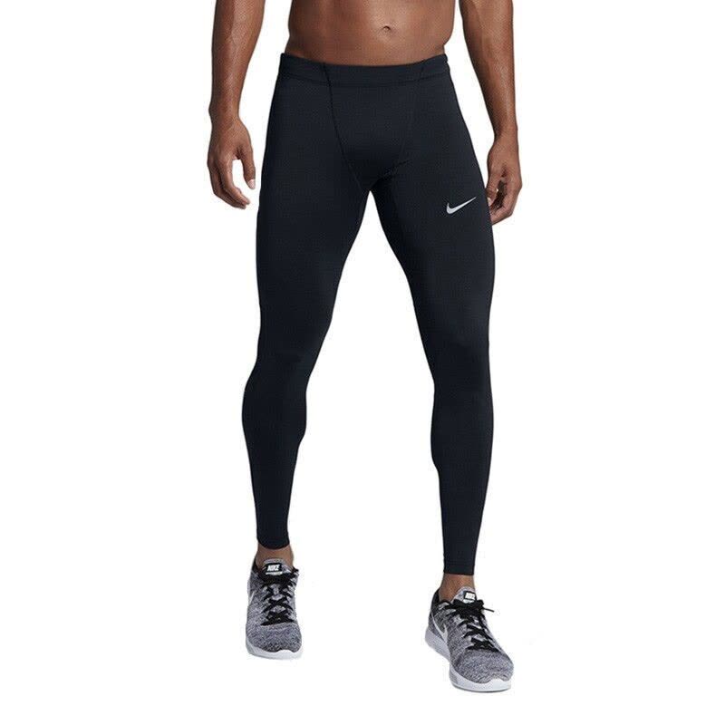 NIKE耐克男子运动跑步训练紧身弹力长裤800648-010图片