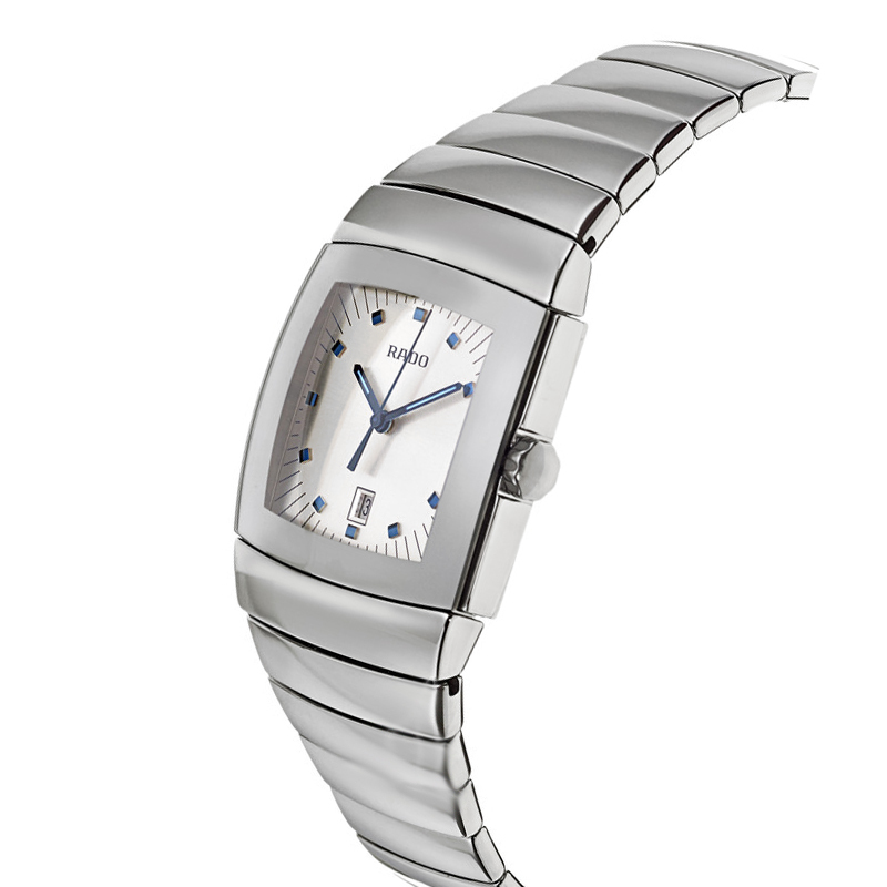 rado雷达sintra银钻系列石英男表r13719102