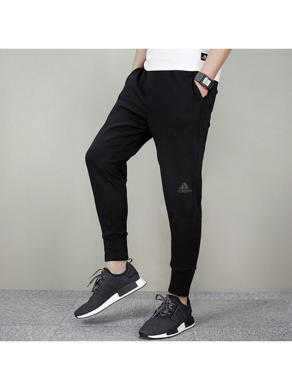 adidas阿迪达斯男裤春运动休闲收口小脚裤跑步训练长裤CV6747DF
