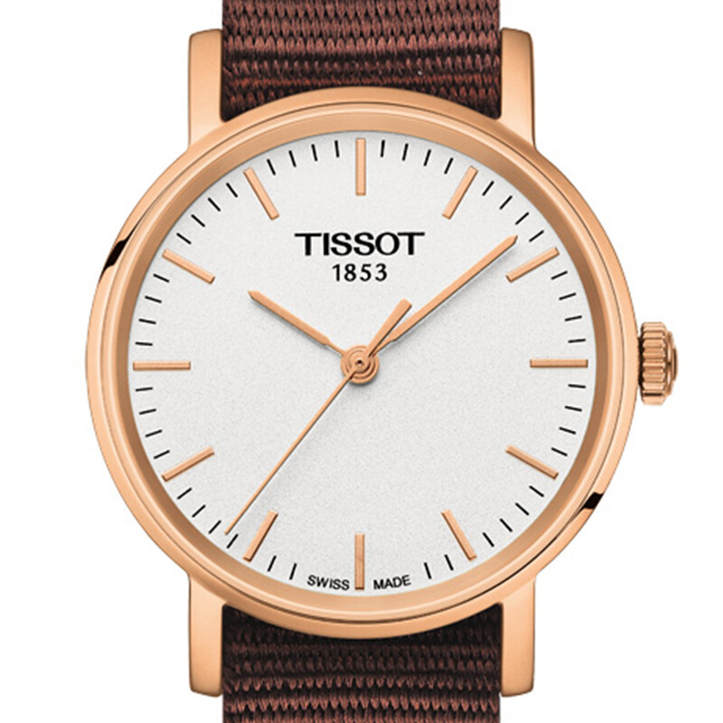 天梭（TISSOT）手表 时尚简约休闲潮流女士石英表